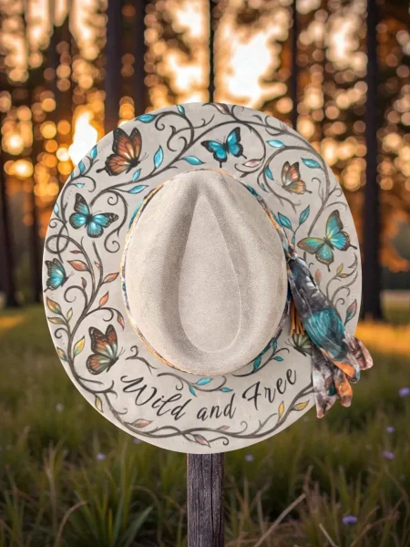 Painted Hats: A Stylish Way to Express Your Boho Western Personality